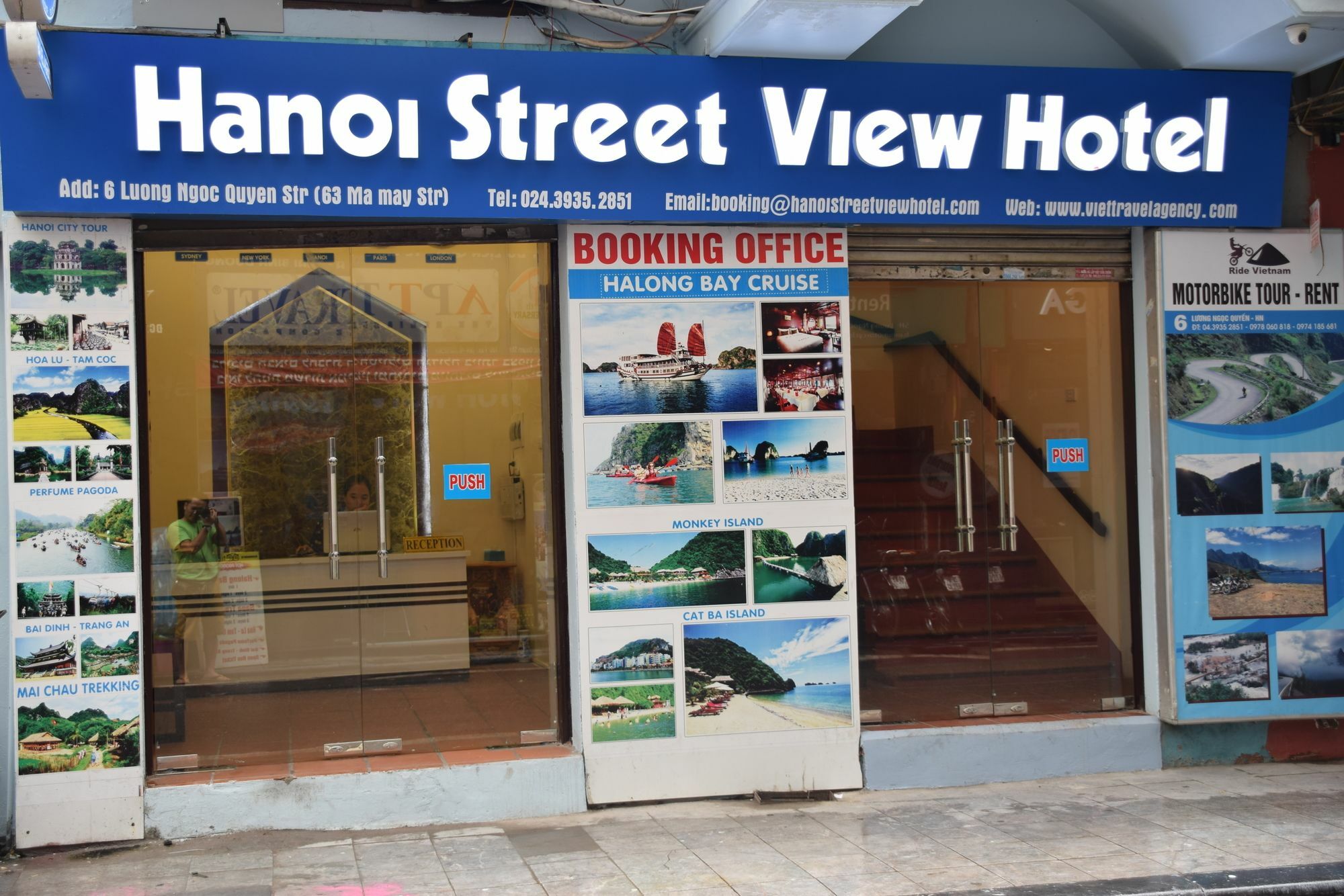 Hanoi Street View Hotel Eksteriør billede